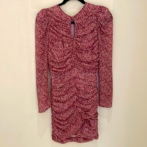 Bardot cut out dress